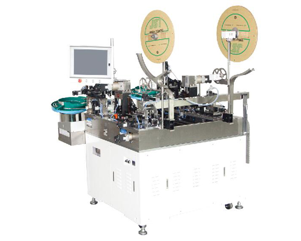 GL-1802全自動雙頭打端子穿膠殼機